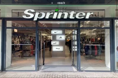 Fachada de la tienda Sprinter en Países Bajos